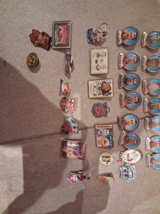 Colección de Pins del FC Barcelona Años 90