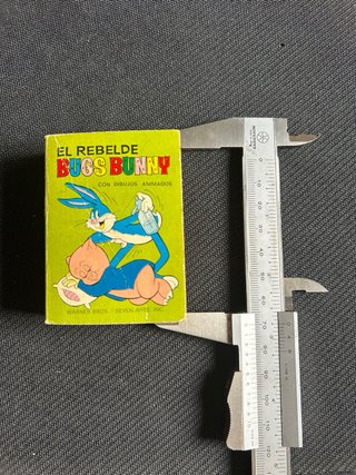 Mini cuento vintage Bugs Bunny "El Rebelde"