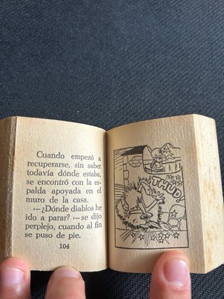 Mini cuento vintage Bugs Bunny "El Rebelde"