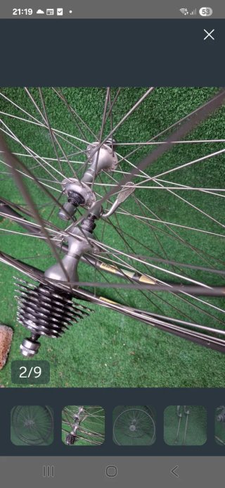 CAMPAGNOLO RECORD ruedas bicicleta carretera