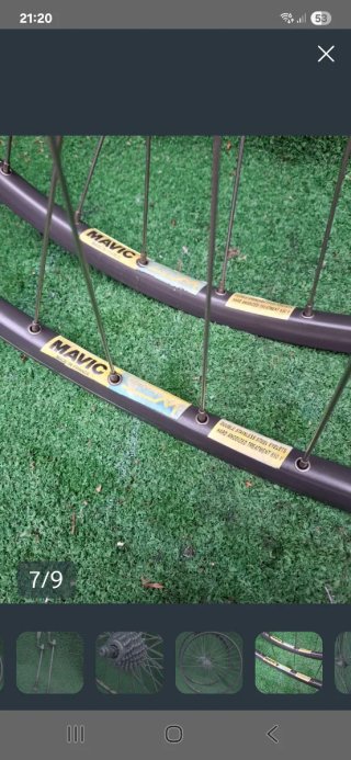 CAMPAGNOLO RECORD ruedas bicicleta carretera