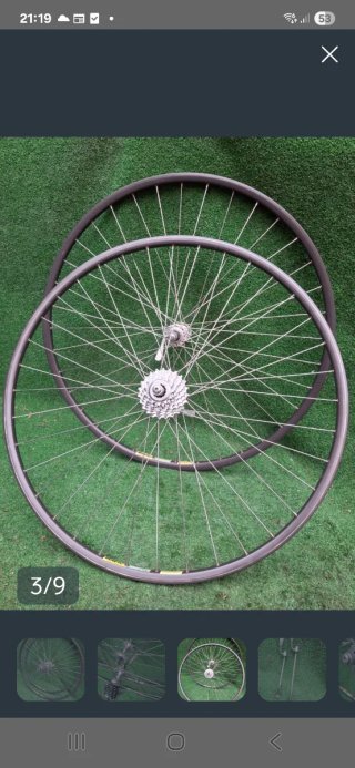 CAMPAGNOLO RECORD ruedas bicicleta carretera