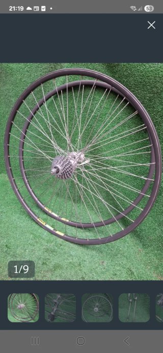 CAMPAGNOLO RECORD ruedas bicicleta carretera