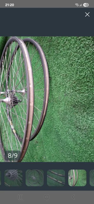 CAMPAGNOLO RECORD ruedas bicicleta carretera