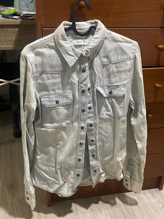 Camisa Vaquera Mango Talla S