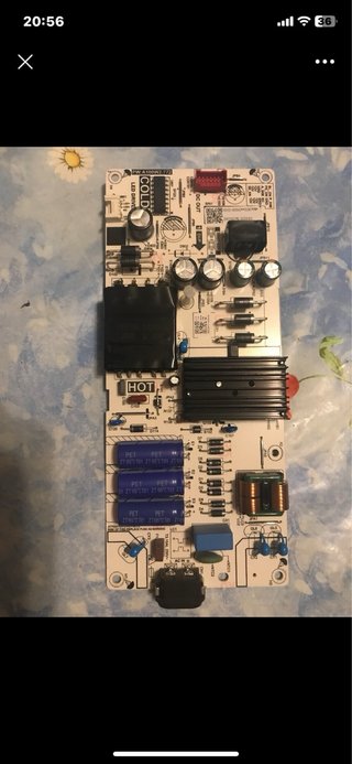 Placa base,fuente alimentación,altavoces,etcTCL 55