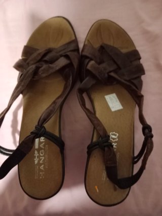 Sandalias de Piel Hangar