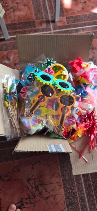 Set de Accesorios para Fiesta Hawaiana