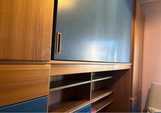 Cameretta Legno e Blu