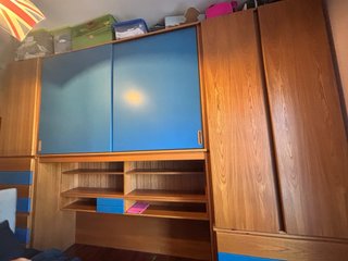 Cameretta Legno e Blu