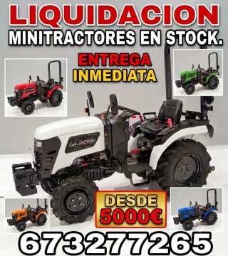 Minitractores Galiber88 Nuevos