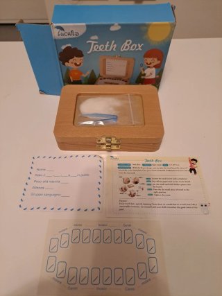 Portadentini in legno per bimbi