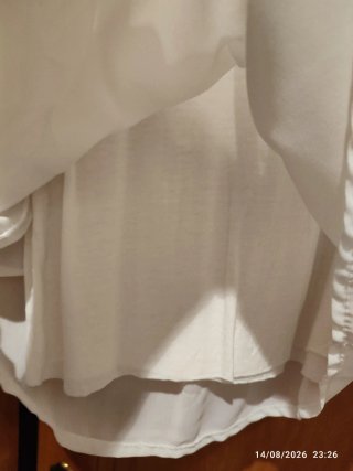 Blusa Zara volantes manga corta
