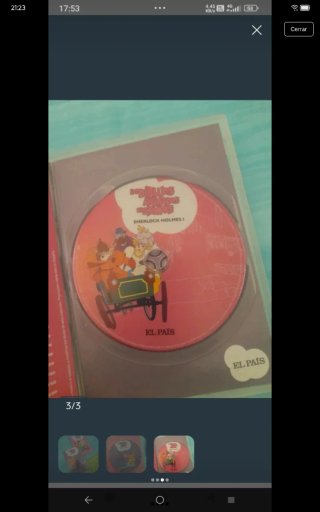 Sherlock Holmes Serie Animada (DVD) más regalo