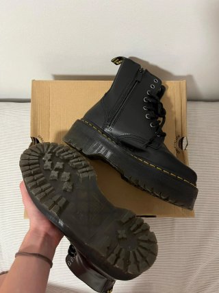 Botas Dr. Martens Negras Plataforma Originales