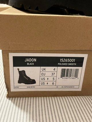 Botas Dr. Martens Negras Plataforma Originales