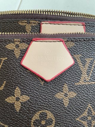 Bolso Marrón y Beige