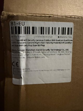 Cámara de Vigilancia WiFi PTZ 8MP