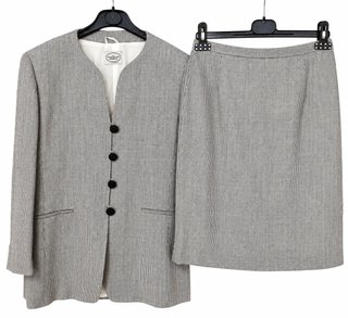 Tailleur vintage MissTwidd in lana vergine