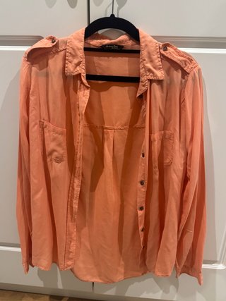 Camisa Massimo Dutti Naranja