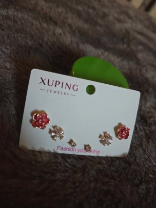 Set de Pendientes Flores Xuping