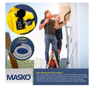 Aspirador Masko 6 en 1 Seco/Húmedo