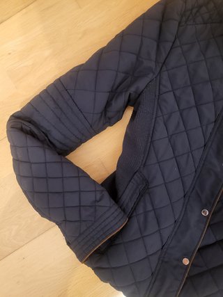 Chaqueta Acolchada Zara Azul