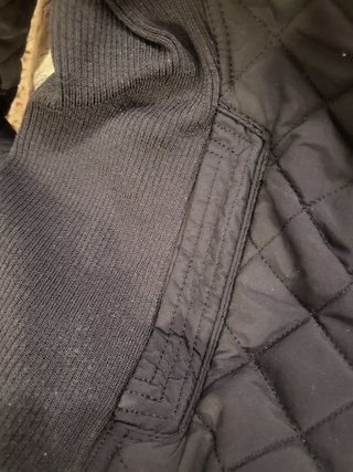 Chaqueta Acolchada Zara Azul