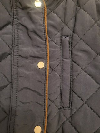 Chaqueta Acolchada Zara Azul
