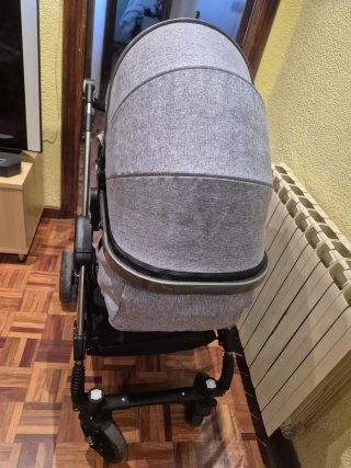 Carrito de Bebé Gris