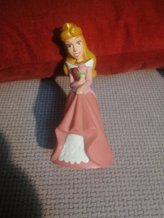 Set de 4 Muñecas Princesas Disney. Goma 12cms
