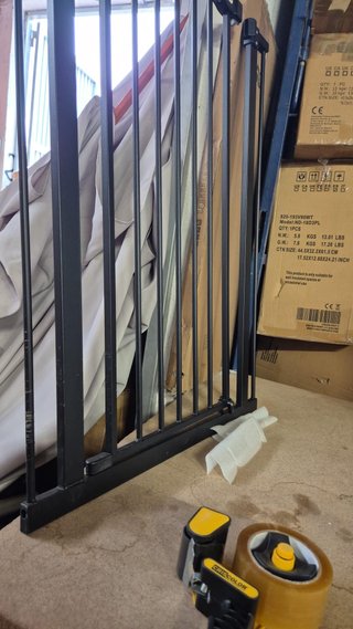 Barrera Perros Ajustable 76-104cm 2 Extensiones