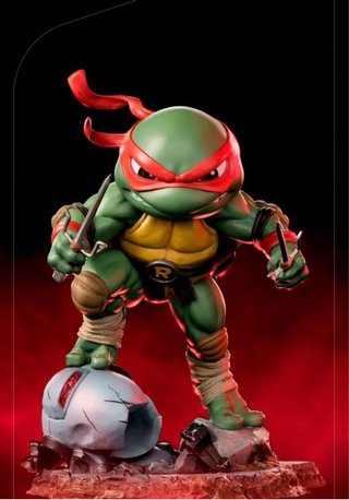 Set 4 Figuras Tortugas Ninja Iron Studios