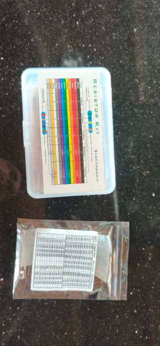 Kit de Resistências Eletrónicas