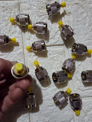 Lote de 15 Conectores de Antena RF Tipo N