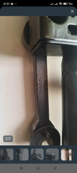 Brazo de capota para BMW