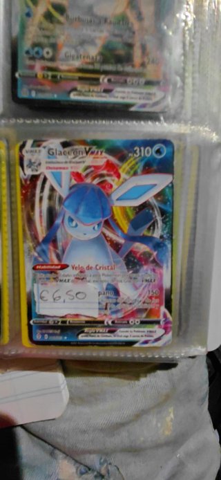 Carta Pokémon Serperior V. El precio en foto