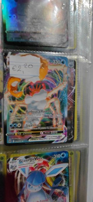 Carta Pokémon Serperior V. El precio en foto