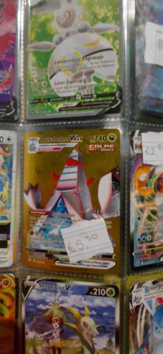 Carta Pokémon Serperior V. El precio en foto