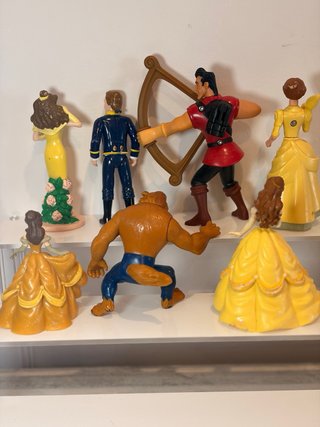 Figuras La Bella y la Bestia Disney