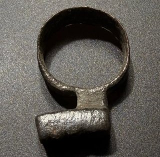 Anillo-Llave Romano · Bronce · Antigua Roma
