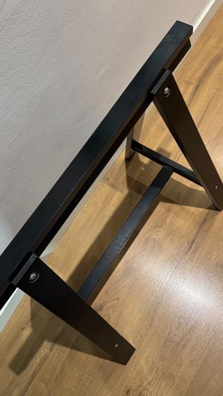 Caballetes IKEA Madera Negro