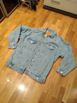 Chaqueta Vaquera Stradivarius Oversize