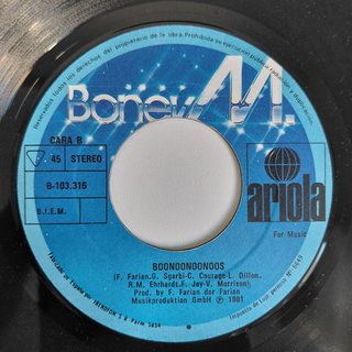 Vinilo Boney M. - Estamos destruyendo el Mundo