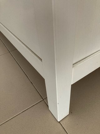 Mueble TV IKEA HEMNES Blanco y Madera