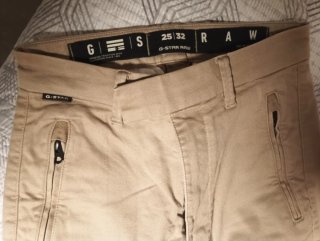 Pantalón Chino G-Star Raw Beige