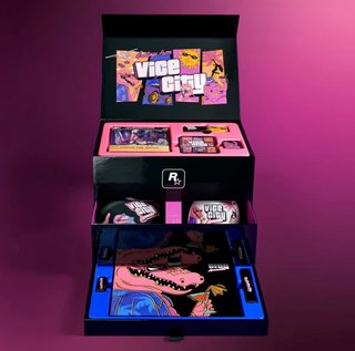 Caja Coleccionista GTA Vice City Rockstar Games