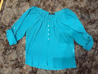 Blusa Vetave Turquesa