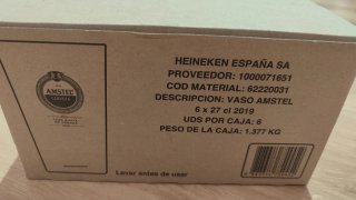 Vasos Cerveza Amstel - Pack 16 Unidades