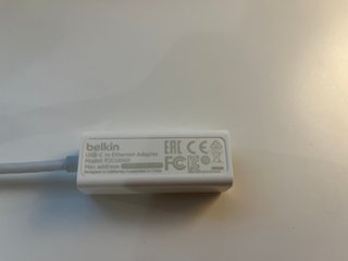 Adaptador Belkin USB-C a Ethernet Gigabit